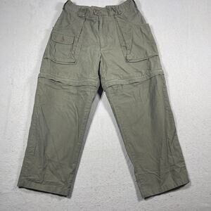 Cabela's Outdoor Gear Pants Mens 36x29 Green Convertible Zip Off Cargo‎ Hiking